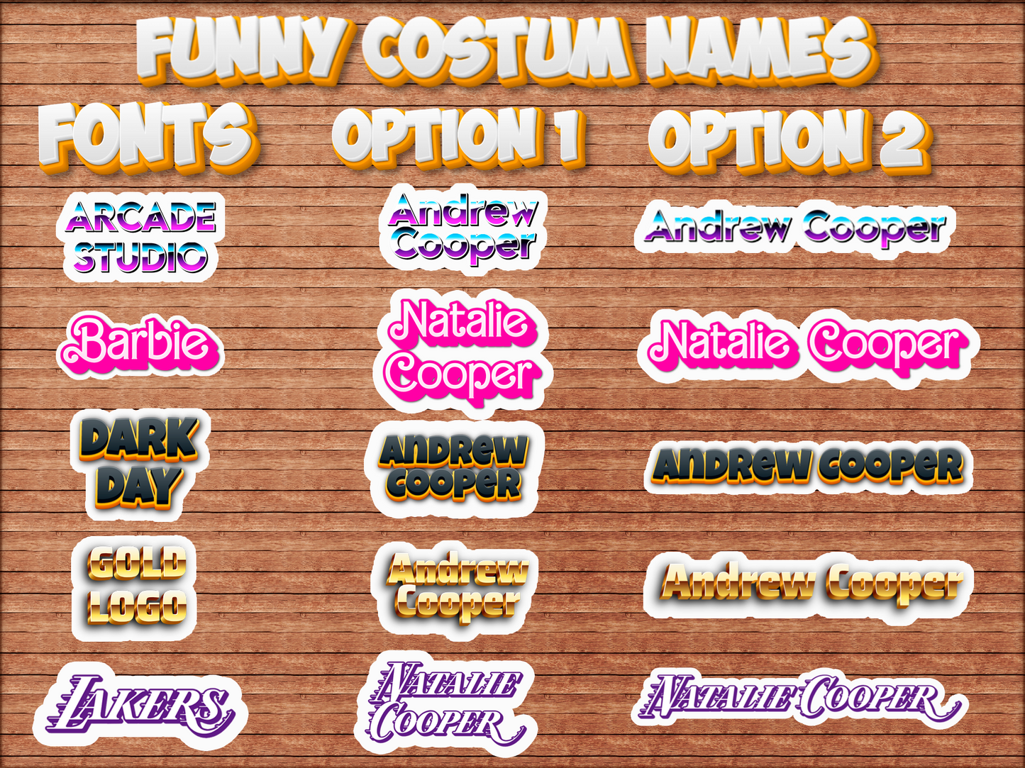 Costum Name Stickers/Cute, Funny decal For Laptop, Phone, Case, Decoration, personalizing journals, water bottles