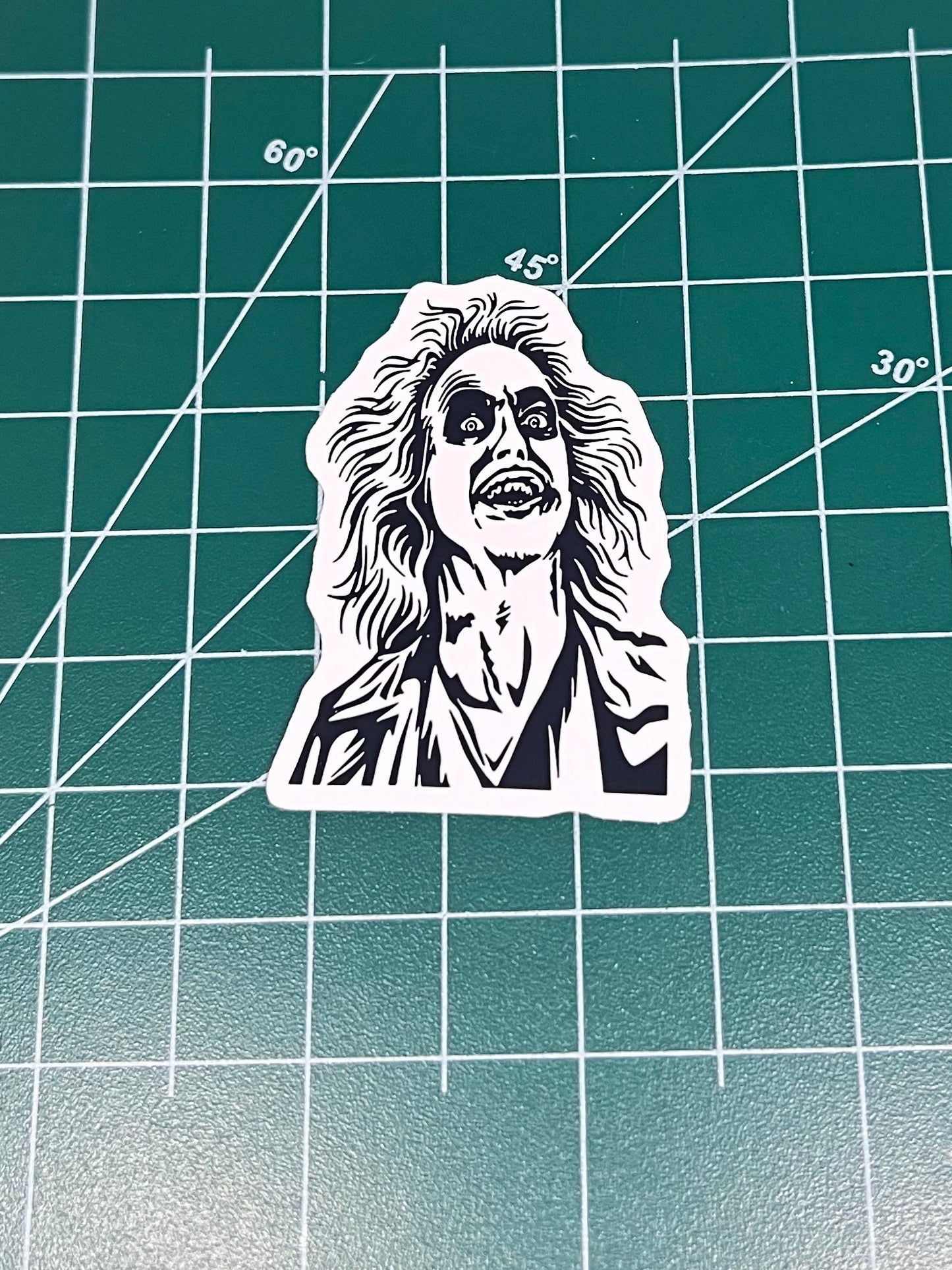 Beetlejuice Stickers,(125)| Cute, Funny Sticker For Laptop, Phone, Case, Decoration, personalizing journals, water bottles
