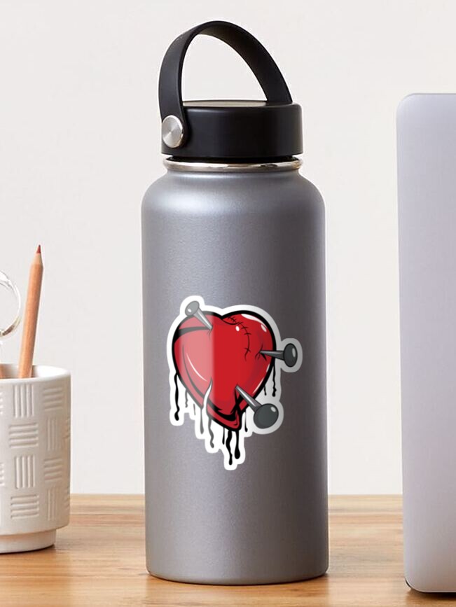 Broken Heart, (98), mini Stickers, | Cute, Funny decal For Laptop, Phone, Case, Decoration, personalizing journals, water bottles