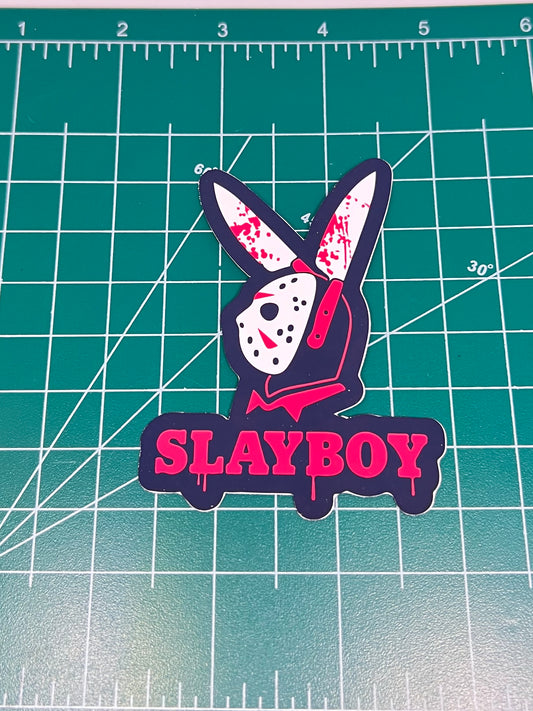 Slayboy Stickers, | Cute, Funny Sticker For Laptop, Phone, Case, Decoration, personalizing journals, water bottles