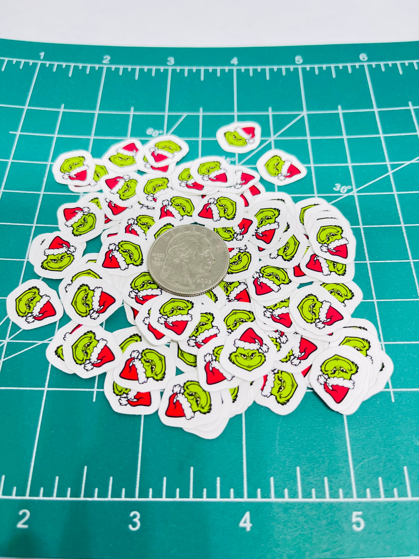 The Grinch Stickers, | Cute, Funny Sticker For Laptop, Phone, Case, Decoration, personalizing journals, water bottles