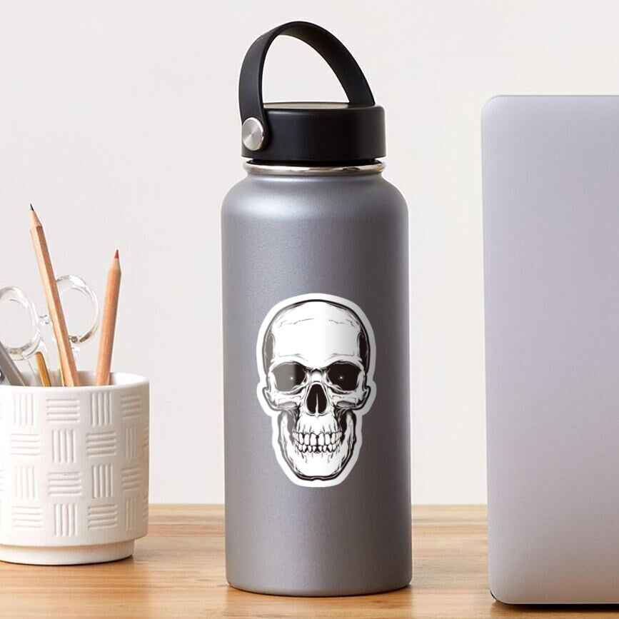 Skull, (96), mini Stickers, | Cute, Funny decal For Laptop, Phone, Case, Decoration, personalizing journals, water bottles